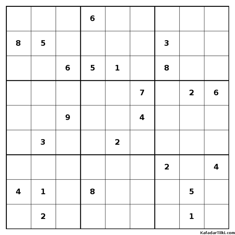 Zor Sudoku, Kitap 29 - 1