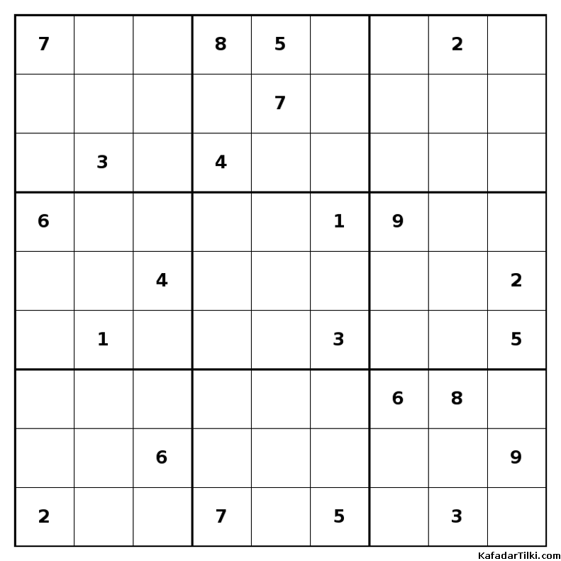 Zor Sudoku, Kitap 3 - 1
