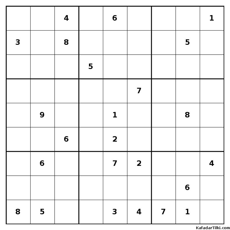 Zor Sudoku, Kitap 3 - 4