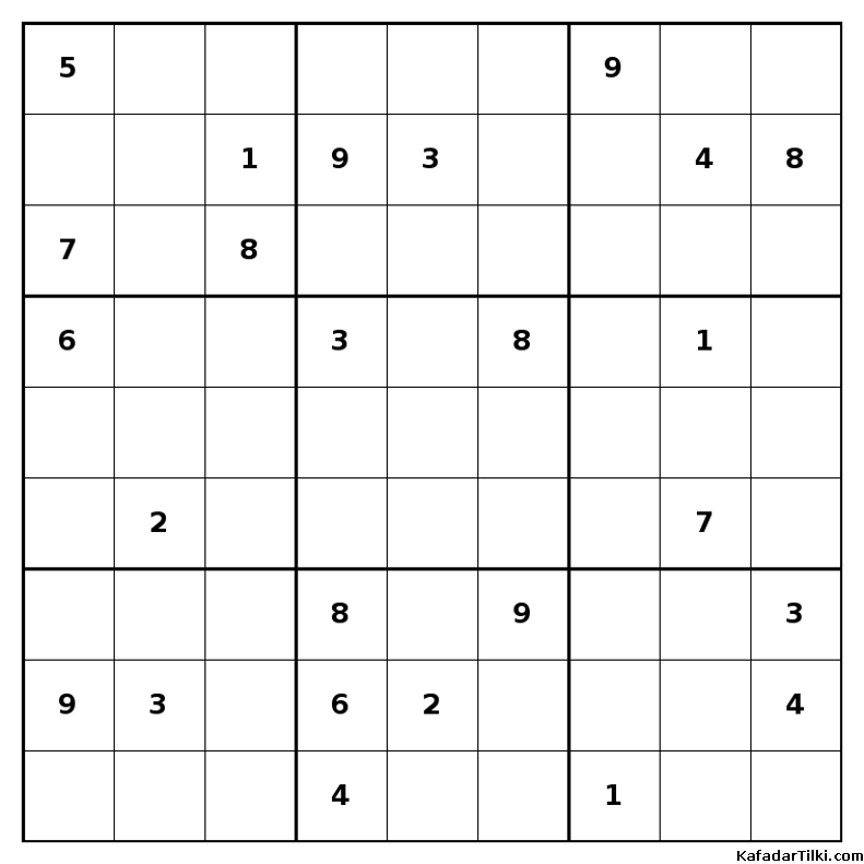 Zor Sudoku, Kitap 3 - 5