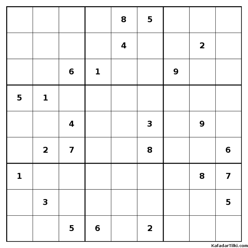 Zor Sudoku, Kitap 3 - 9