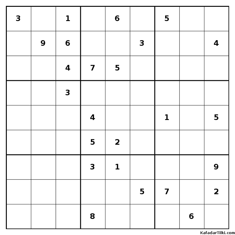 Zor Sudoku, Kitap 30 - 1