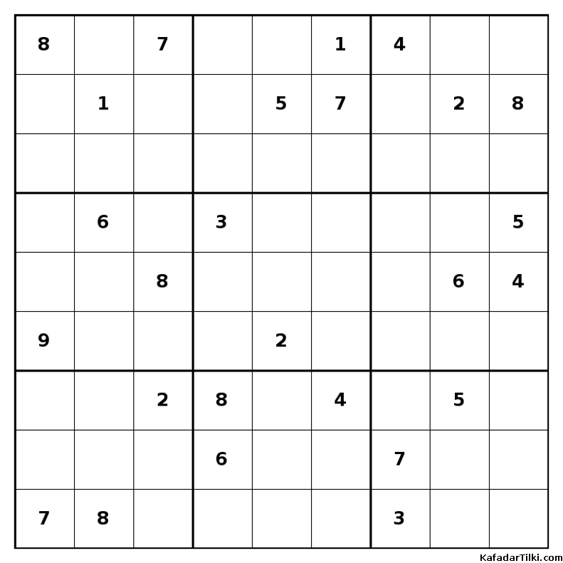 Zor Sudoku, Kitap 35 - 1