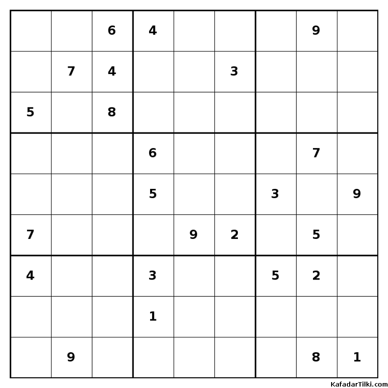 Zor Sudoku, Kitap 36 - 4