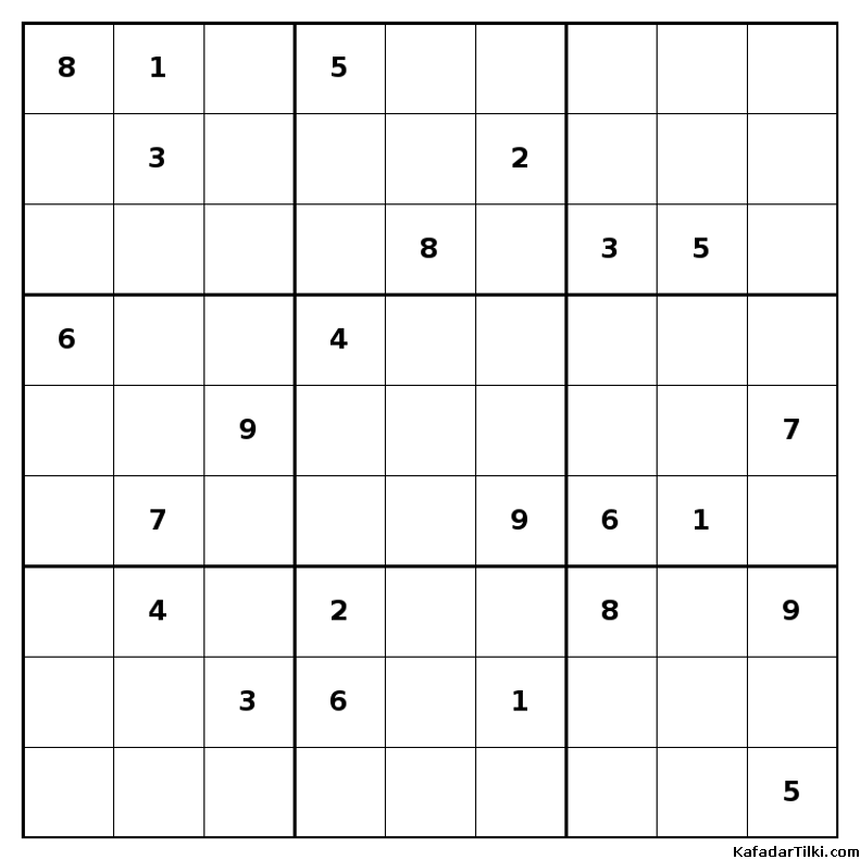 Zor Sudoku, Kitap 39 - 1