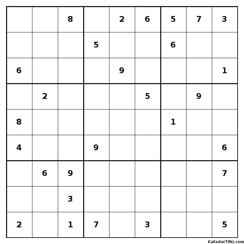 Zor Sudoku, Kitap 42 - 9