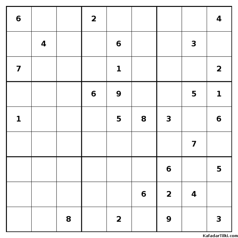 Zor Sudoku, Kitap 43 - 1