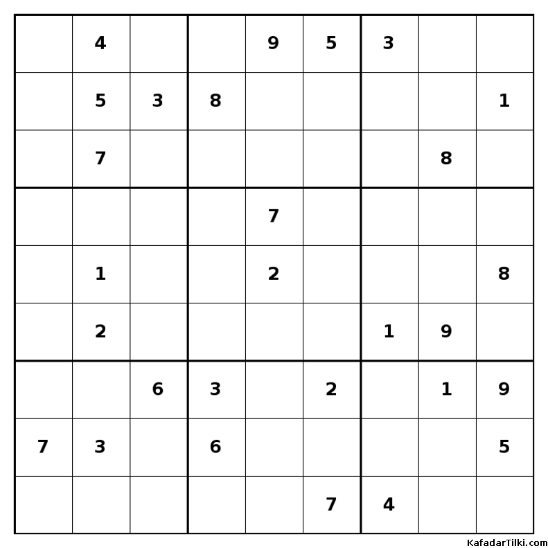 Zor Sudoku, Kitap 43 - 3