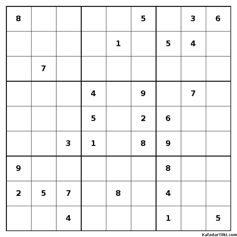 Zor Sudoku, Kitap 43 - 6
