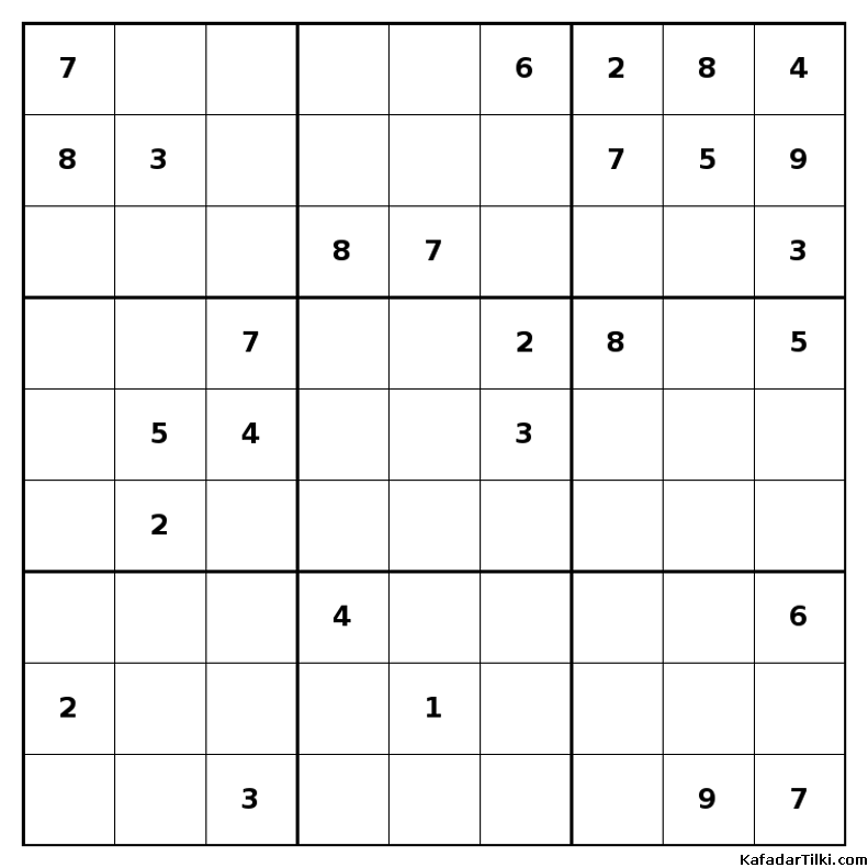 Zor Sudoku, Kitap 44 - 1