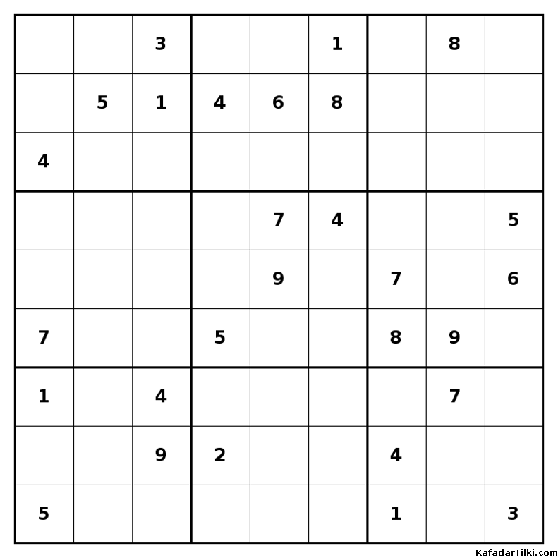 Zor Sudoku, Kitap 45 - 4
