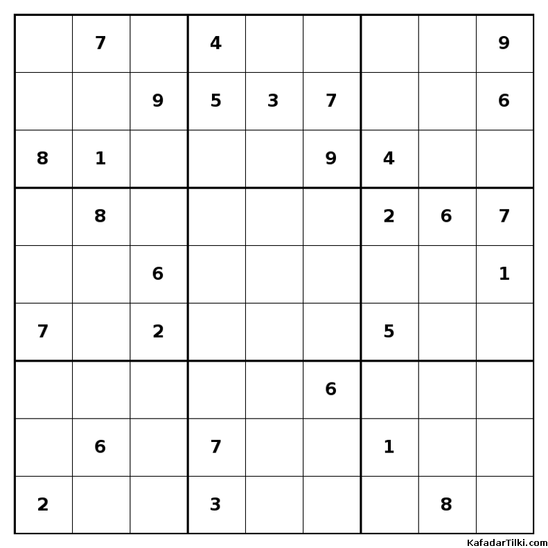 Zor Sudoku, Kitap 47 - 9