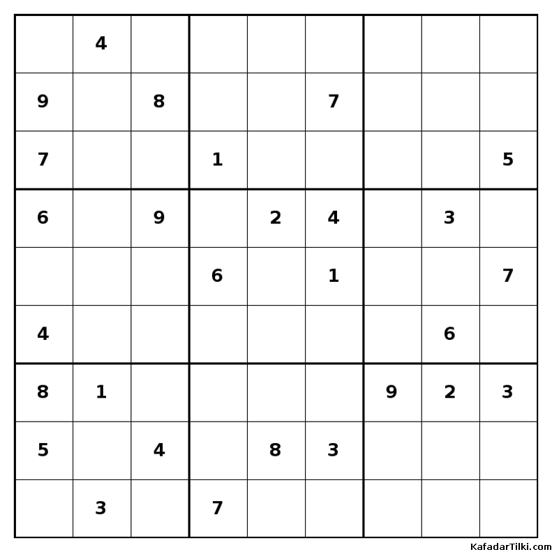 Zor Sudoku, Kitap 49 - 1