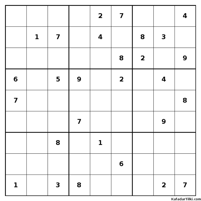 Zor Sudoku, Kitap 50 - 1