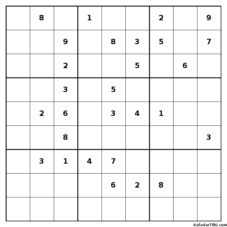 Zor Sudoku, Kitap 50 - 3