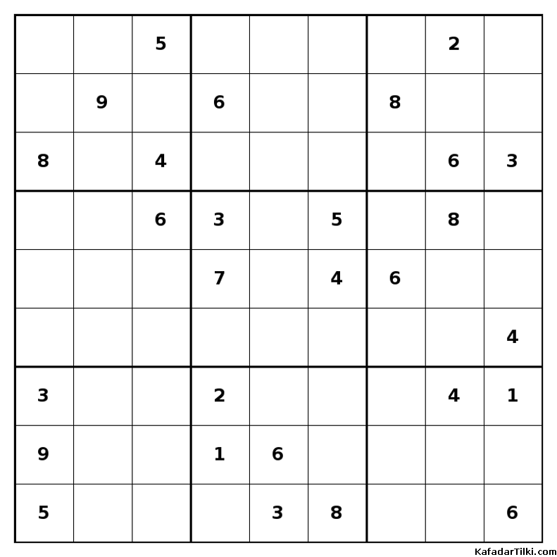 Zor Sudoku, Kitap 50 - 7