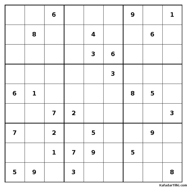 Zor Sudoku, Kitap 51 - 8