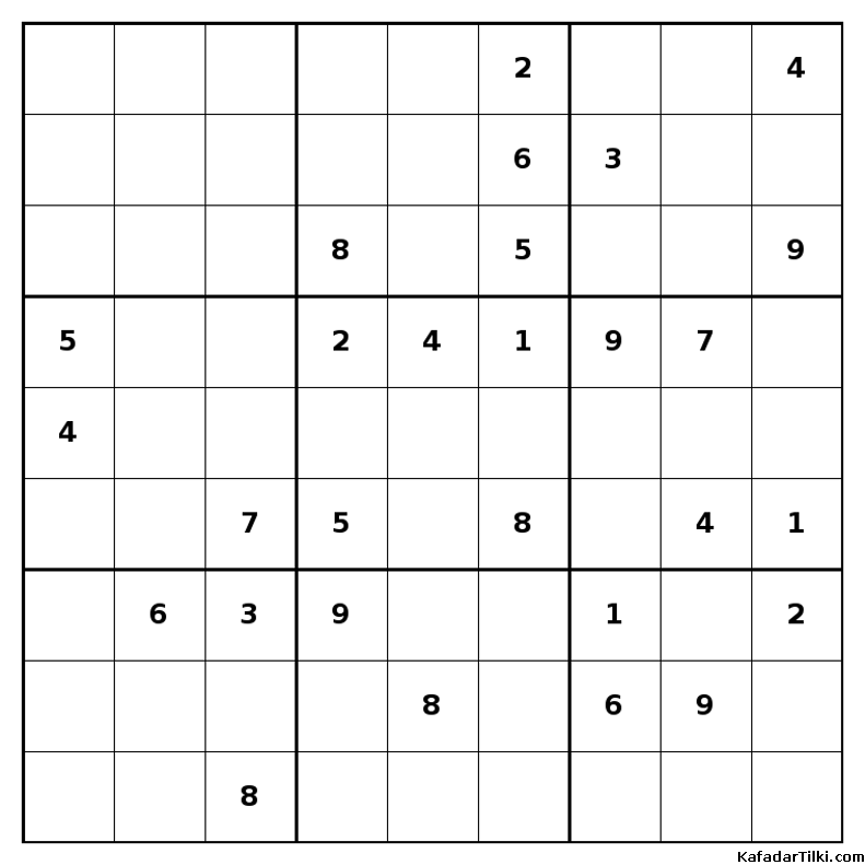 Zor Sudoku, Kitap 51 - 9
