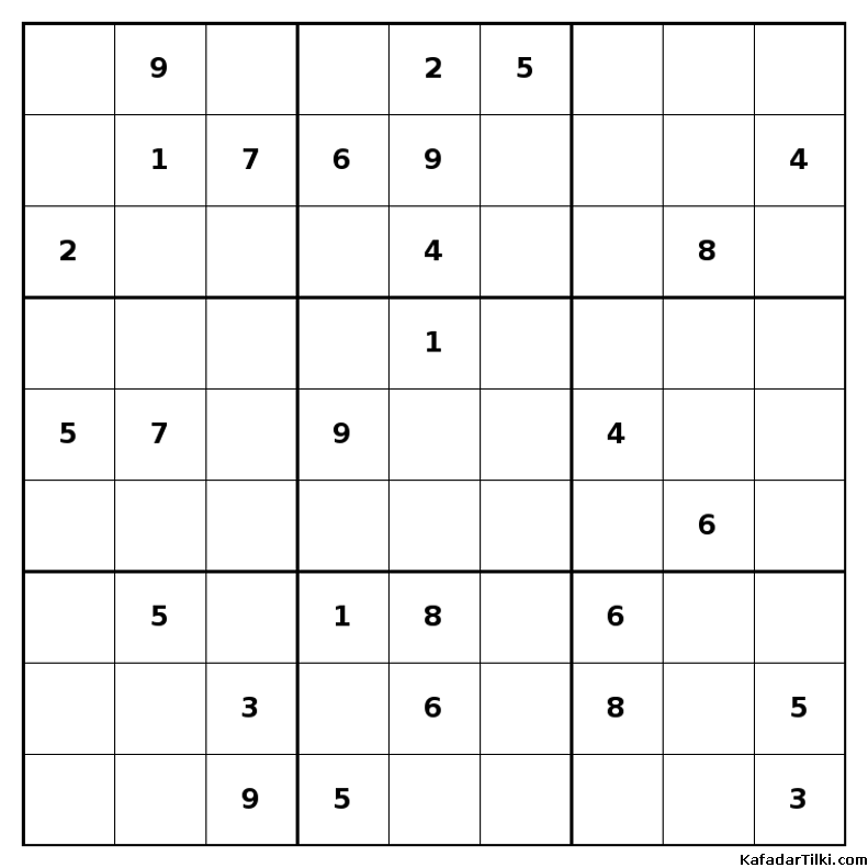 Zor Sudoku, Kitap 52 - 1