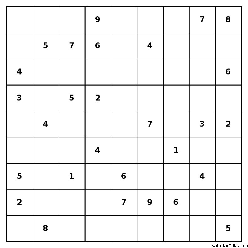 Zor Sudoku, Kitap 52 - 3