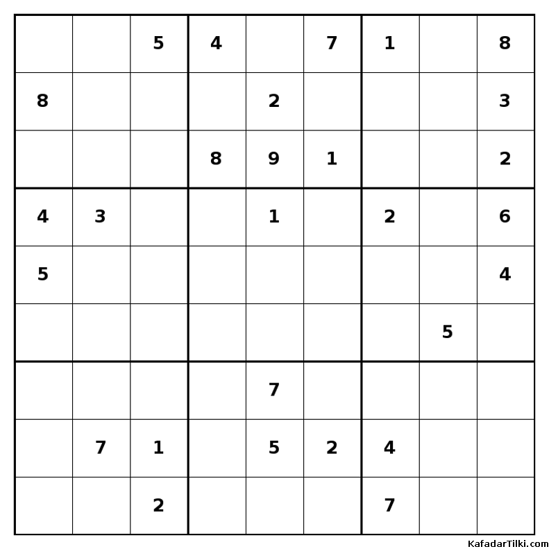 Zor Sudoku, Kitap 52 - 8