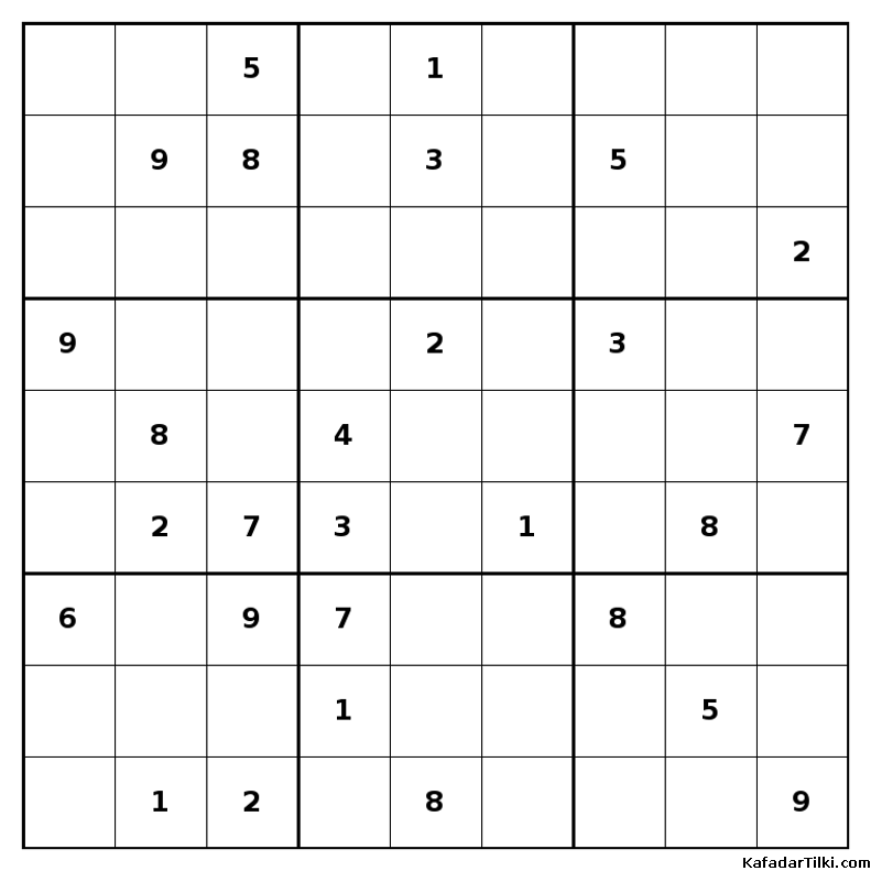 Zor Sudoku, Kitap 52 - 10