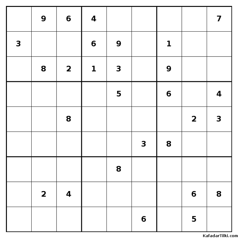 Zor Sudoku, Kitap 53 - 1