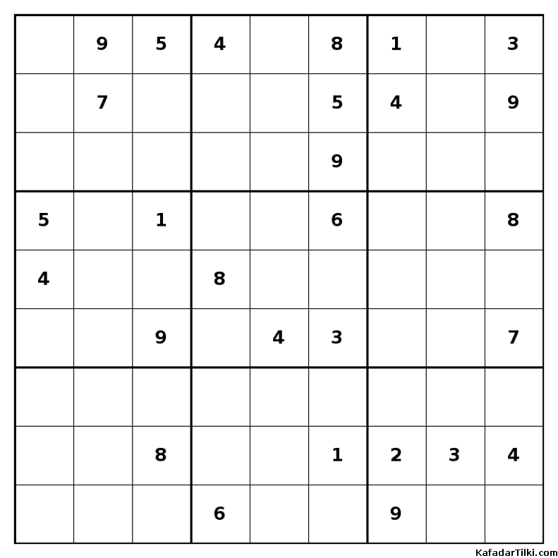 Zor Sudoku, Kitap 53 - 3