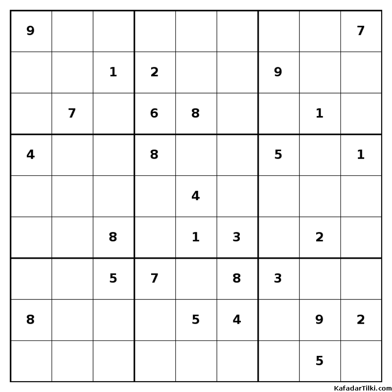 Zor Sudoku, Kitap 53 - 9