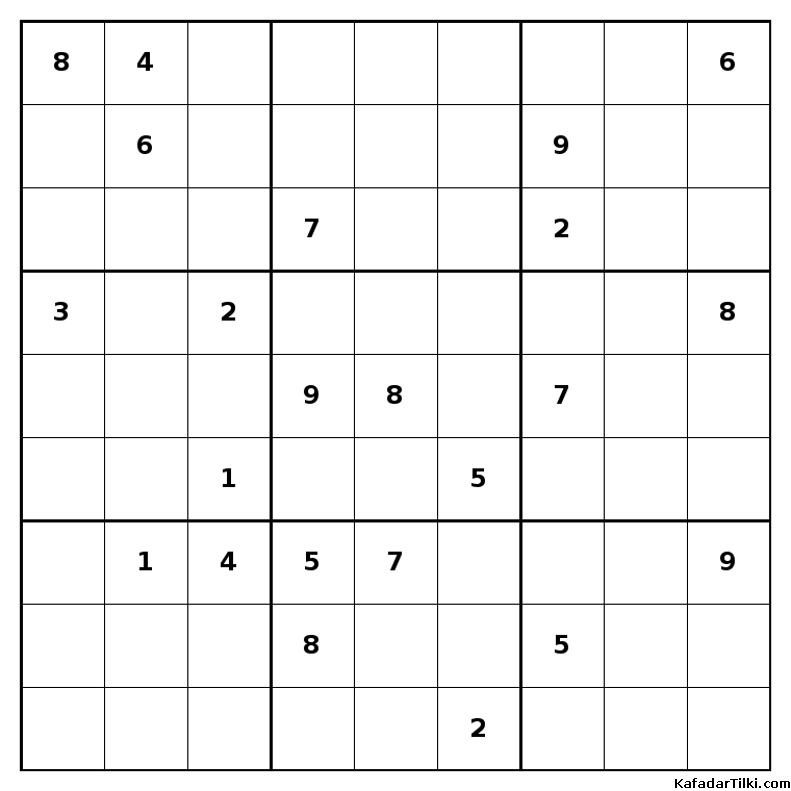Zor Sudoku, Kitap 7 - 1