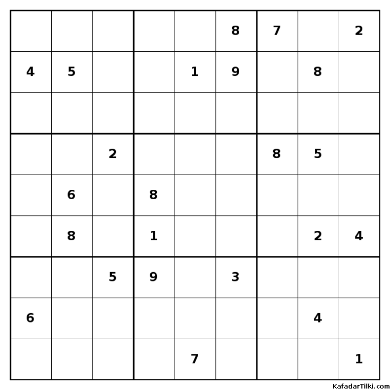 Zor Sudoku, Kitap 7 - 7