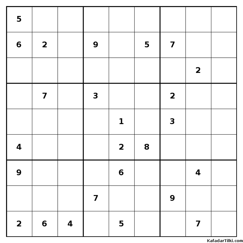 Zor Sudoku, Kitap 7 - 9