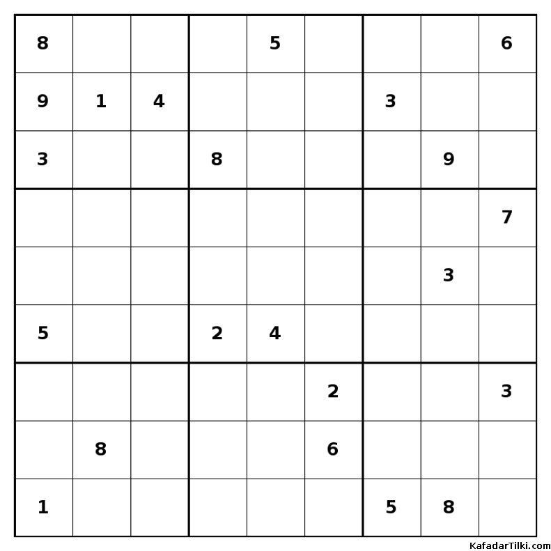 Zor Sudoku, Kitap 8 - 5