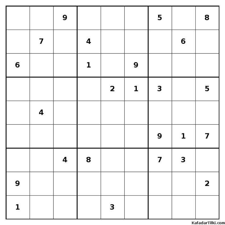 Zor Sudoku, Kitap 9 - 6