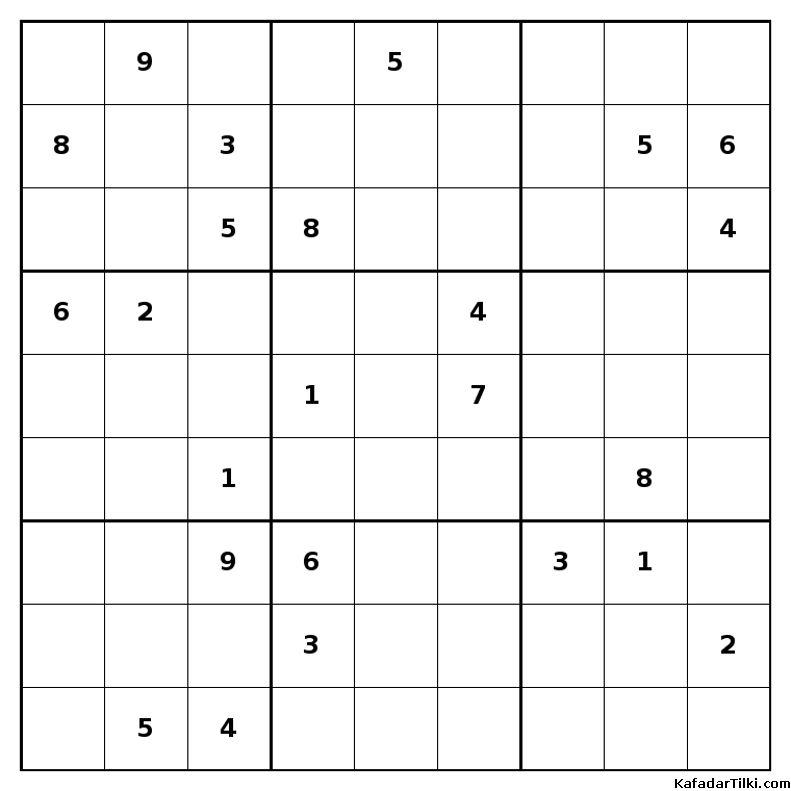 Zor Sudoku, Kitap 9 - 9